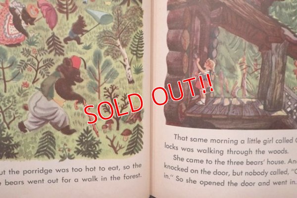 画像5: ct-210901-43 a Little Golden Book / 1940's "The Three Bears" Picture Book