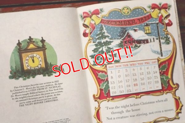画像3: ct-210601-26 a Little Golden Book / 1970's "The Night Before Christmas" Picture Book