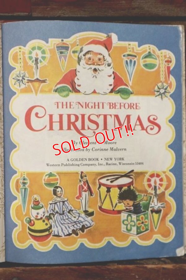 画像2: ct-210601-26 a Little Golden Book / 1970's "The Night Before Christmas" Picture Book