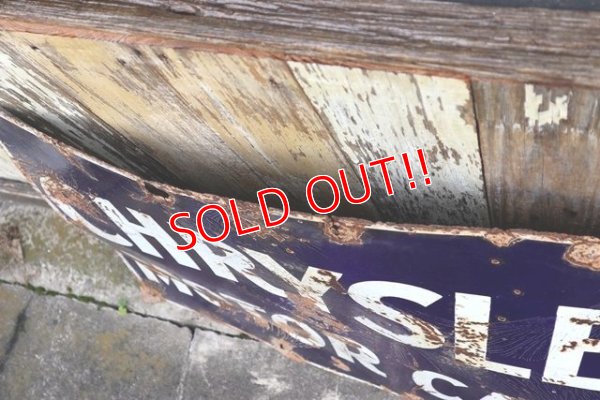 画像7: dp-210901-36 CHRYSLER MOTOR CARS 1920's-1930's Sign