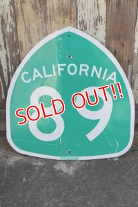 dp-210901-34 Road Sign CALIFORNIA Freeway 89 Sign 