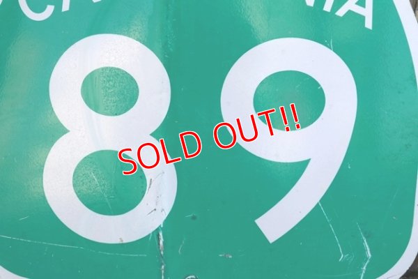 画像3: dp-210901-34 Road Sign CALIFORNIA Freeway 89 Sign