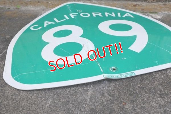画像6: dp-210901-34 Road Sign CALIFORNIA Freeway 89 Sign