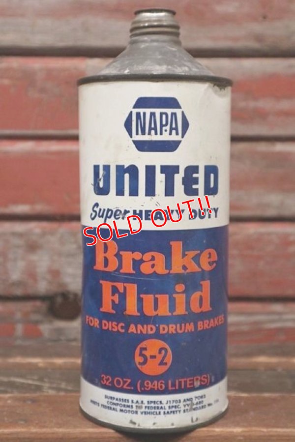画像1: dp-210901-57 NAPA / Brake Fluid Can
