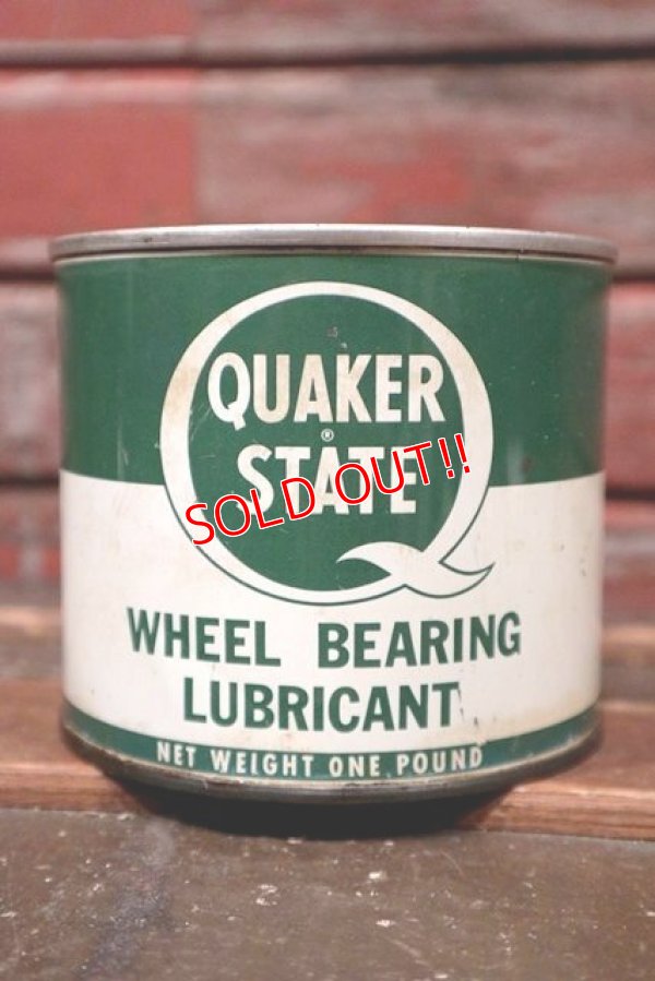 画像1: dp-210901-58 QUAKER STATE / WHEEL BEARING LUBRICANT Can