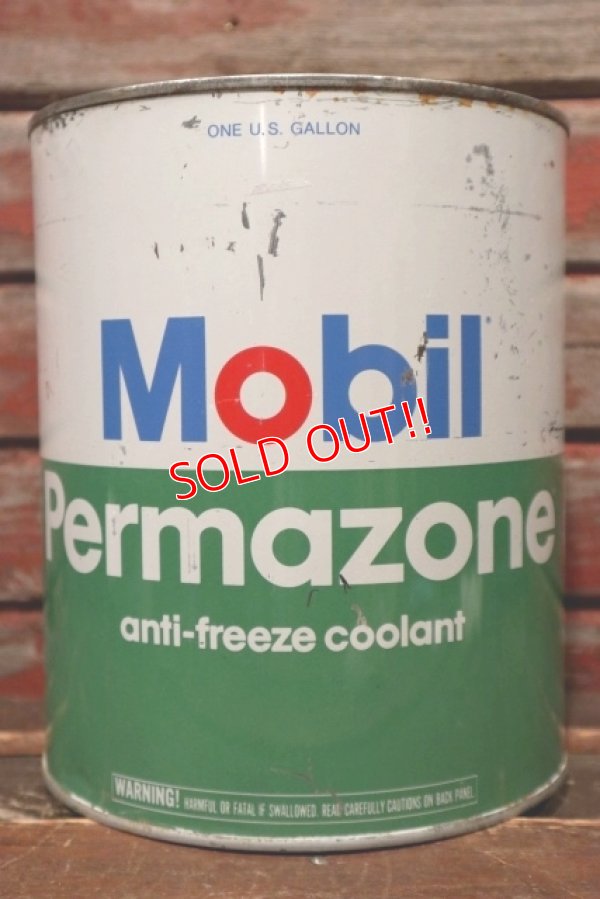 画像1: dp-210901-59 Mobil / Permazone anti-freeze coolant can