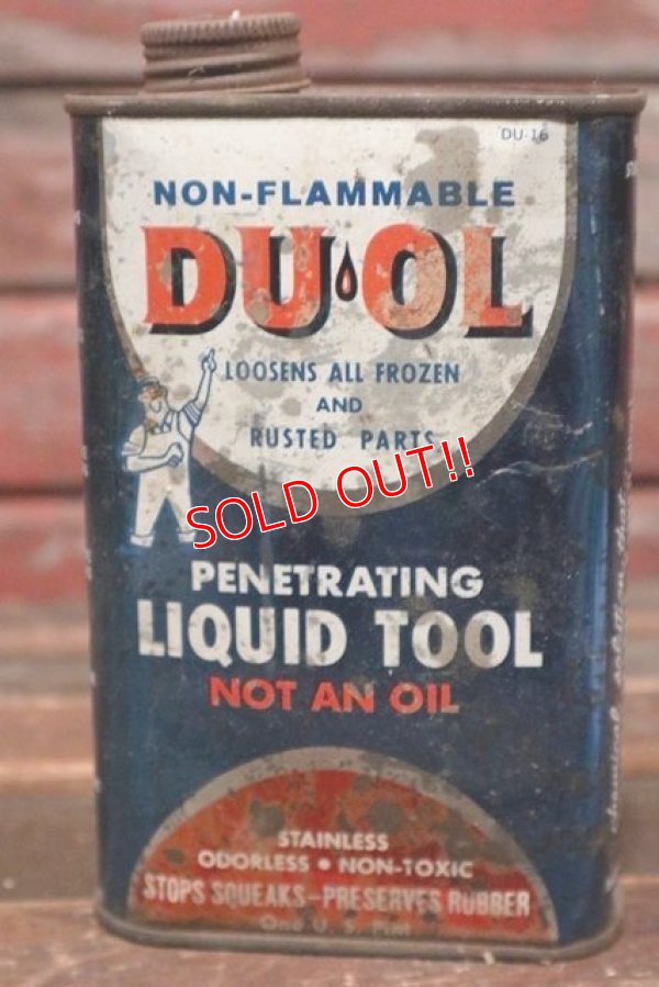 画像1: dp-210901-63 DU・OL / Penetrating Liquid Tool Oil can