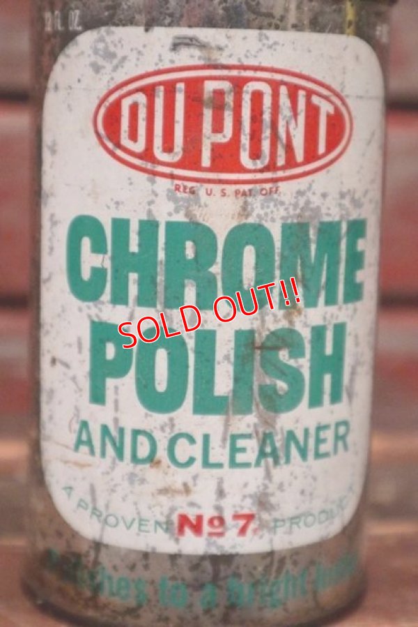 画像2: dp-210901-74 DU PONT / CHROME POLISH AND CLEANER Can