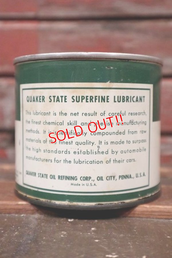 画像3: dp-210901-58 QUAKER STATE / WHEEL BEARING LUBRICANT Can