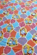 画像1: ct-210801-60 Raggedy Ann & Andy / 1970's-1980's Flat Sheet (Twin size) (1)