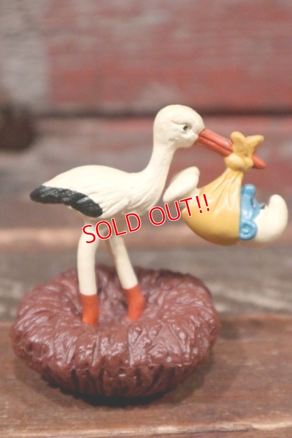 画像3: ct-201101-54 Super Smurf / Baby Smurf & Stork #40248