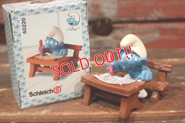 画像1: ct-201101-54 Super Smurf / School Bench #40220