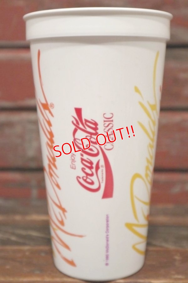 画像4: dp-211001-01 McDonald's / 1990's Plastic Cup