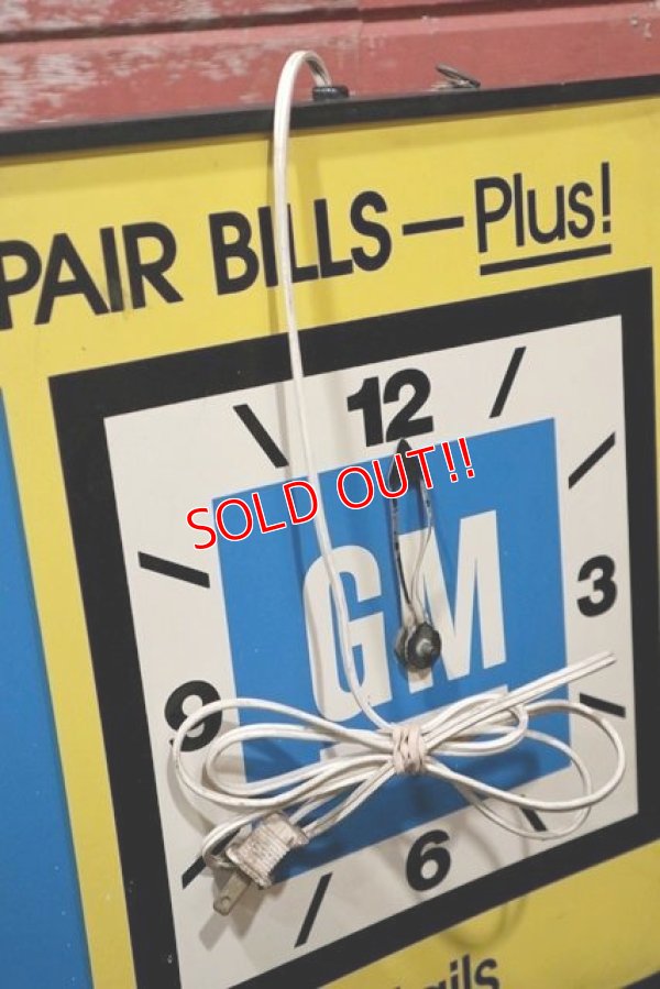 画像15: dp-210901-31 GM (GENERAL MOTORS) / Vintage W-Side Clock