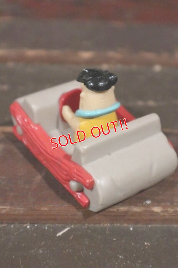 画像4: ct-150407-82 Fred Flintstone / 1990's ”Flintmobile” Plastic Car