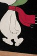 画像3: ct-210901-72 Snoopy / 1970's Velvet Painting Wall Hanging