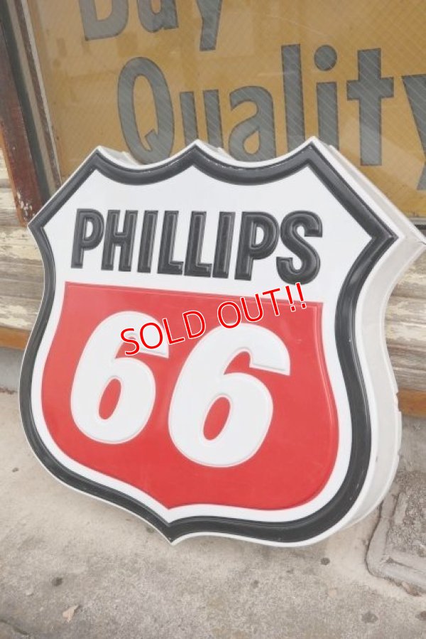 画像1: dp-210901-47 PHILLIPS 66 / 1990's〜Huge Sign