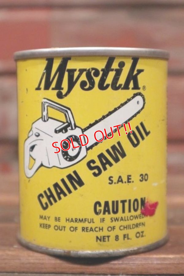 画像1: dp-210901-68 Mystic / Vintage Chain Saw Oil Can