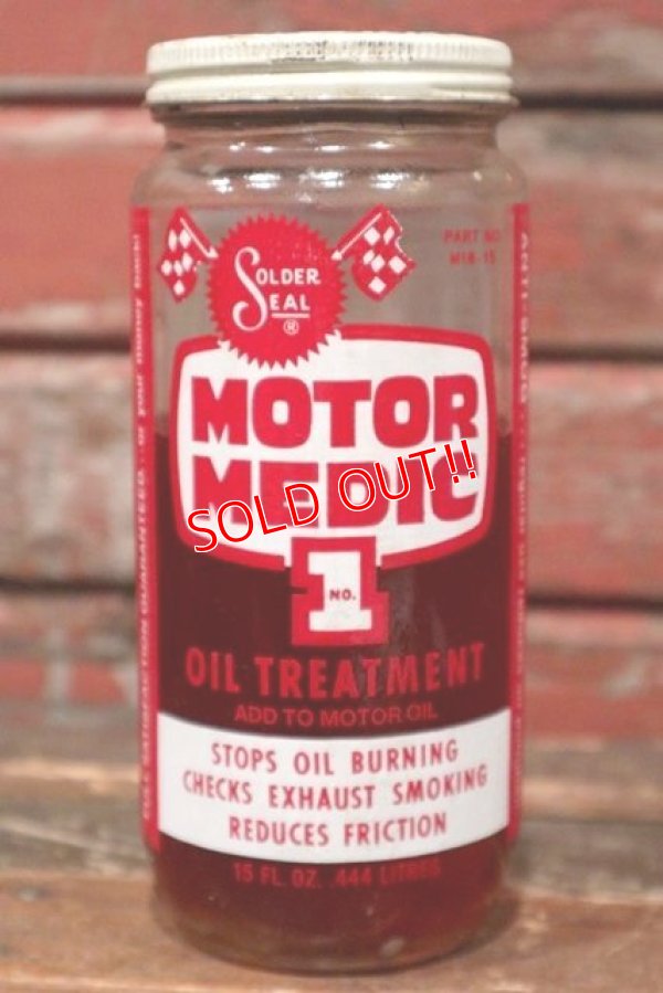 画像1: dp-210901-64 SOLDER SEAL / MOTOR MEDIC No.1 Oil Treatment Bottle