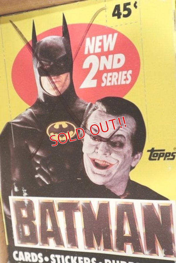画像7: ct-210601-14 BATMAN / Topps 1989 Trading Card 2nd Series (24pc Box)