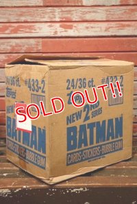 ct-210601-14 BATMAN / Topps 1989 Trading Card 2nd Series (24pc Box)