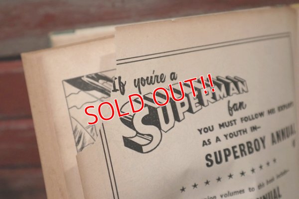画像11: ct-210801-85 SUPERMAN / ANNUAL 1959-60 Comic Book