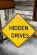 画像1: dp-210801-34 Road Sign / HIDDEN DRIVES (1)