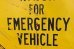 画像3: dp-210801-34 Road Sign / WATCH FOR EMERGENCY VEHICLE