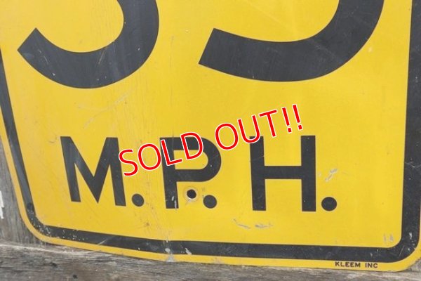 画像3: dp-210801-34 Road Sign / 35 M.P.H