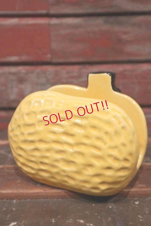画像6: ct-211001-29 PLANTERS / MR.PEANUT 1990 Benjamin & Medwin Ceramic Napkin Holder