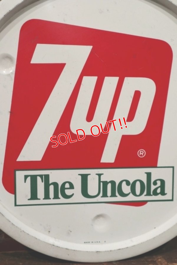 画像2: dp-211001-32 7up / 1970's The Uncola" Tin Tray