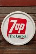 画像1: dp-211001-32 7up / 1970's The Uncola" Tin Tray (1)