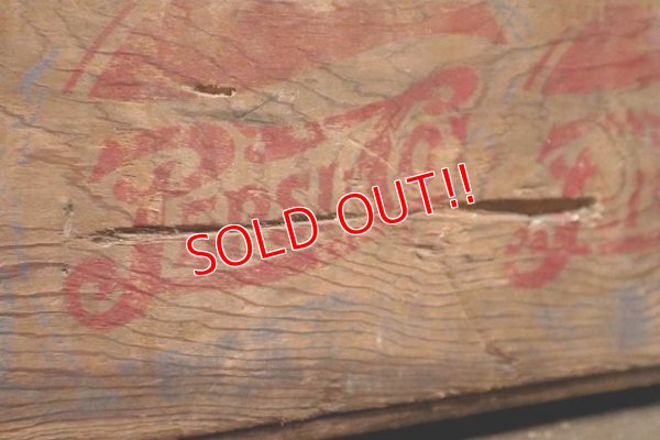 画像5: dp-211001-33 PEPSI COLA / 1940's Wood Box