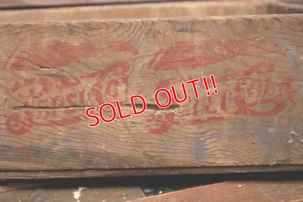 画像4: dp-211001-33 PEPSI COLA / 1940's Wood Box