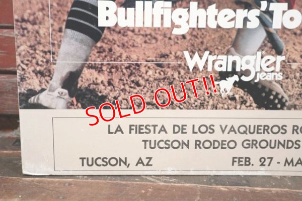 画像5: dp-211001-48 Wrangler / Bullfighter's Tour '86 Poster