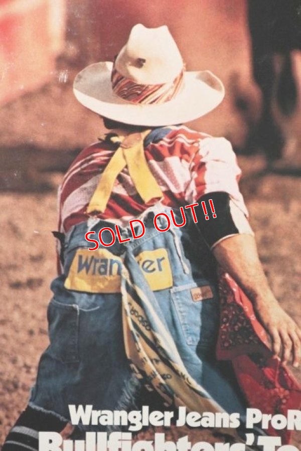 画像2: dp-211001-48 Wrangler / Bullfighter's Tour '86 Poster