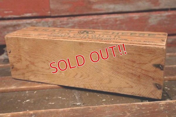 画像7: dp-211001-55 KRAFT / Vintage Cheese Box