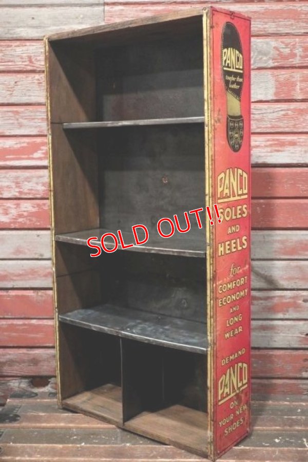 画像1: dp-211001-46 PANCO SOLES AND HEELS / 1930's Store Display Rack