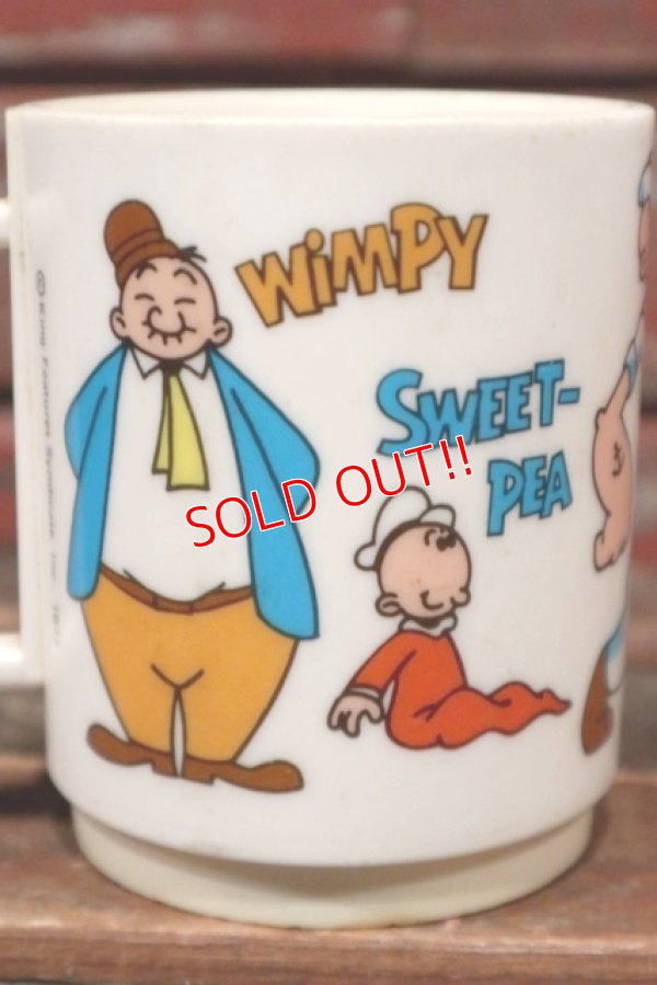 画像4: ct-211101-09 Popeye / deka 1971 Plastic Mug