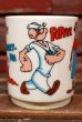 画像1: ct-211101-09 Popeye / deka 1971 Plastic Mug (1)