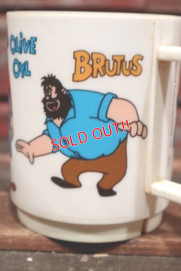 画像3: ct-211101-09 Popeye / deka 1971 Plastic Mug