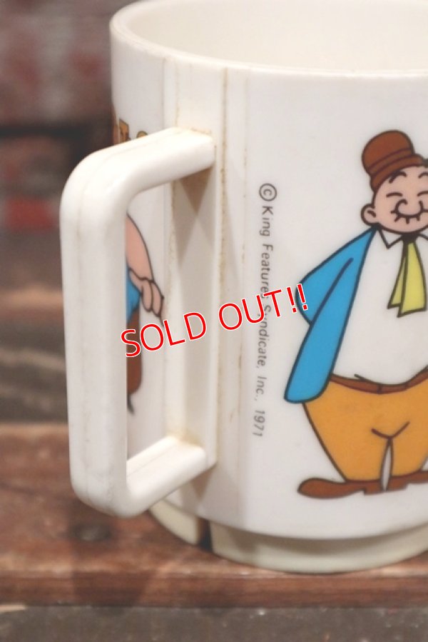 画像5: ct-211101-09 Popeye / deka 1971 Plastic Mug