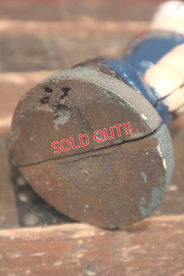 画像8: ct-211101-01 Popeye / 1930's-1940's Cast Iron Coin Bank