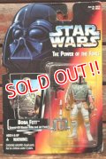ct-211001-43 STAR WARS / POTF BOBA FETT with Sawed-Off Blaster Rifle and Jet Pack!