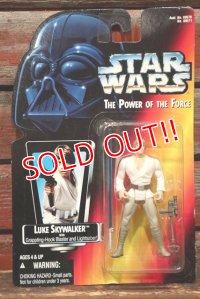 ct-211001-43 STAR WARS / POTF LUKE SKYWALKER with Grapping Hook Blaster and Lightsaber!