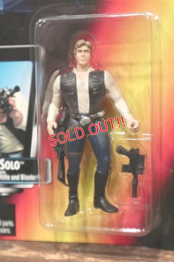 画像2: ct-211001-43 STAR WARS / POTF HAN SOLO with Heavy Assault Rifle and Blaster!