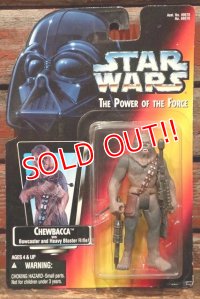 ct-211001-43 STAR WARS / POTF CHEWBACCA with Bowcaster and Heavy Blaster Rifle