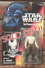 ct-211001-43 STAR WARS / POTF HAN SOLO IN CARBONITE with CARBONITE FREEZING CHAMBER