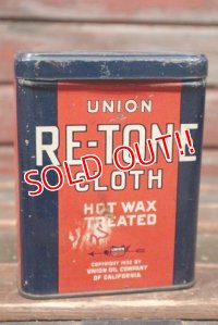 dp-211101-02 UNION RE-TONE CLOTH / Vintage Tin Can