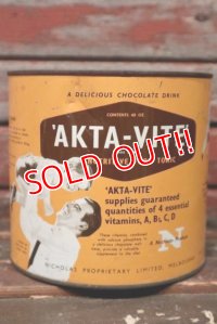 dp-211101-08 AKTA-VITE / Vintage Chocolate Drink Can